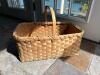 Rectangular Handwoven Basket with Handle