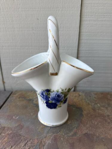Baum Brothers Porcelain Basket