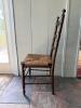 Ladder Back Dining Chair With Rush Seat - 3