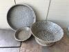 Graniteware Baking Pans and Colander
