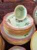 Adams Calyx Ware Hand Painted Floral Dinnerware Set - 3
