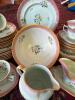 Adams Calyx Ware Hand Painted Floral Dinnerware Set - 4