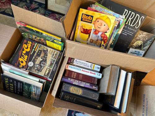 Assorted Hardcover and Paperback Books