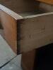 Antique Wooden Washstand with Drawer and Cabinet - 5