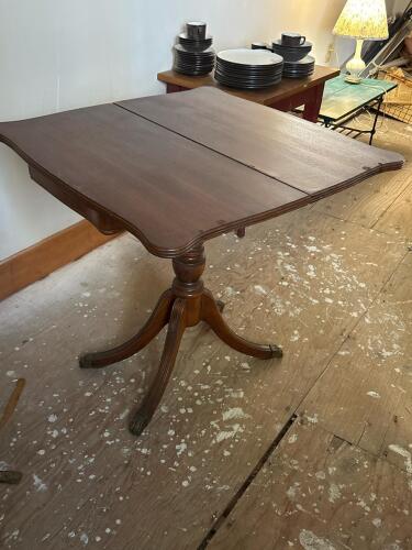 Mahogany Game Table