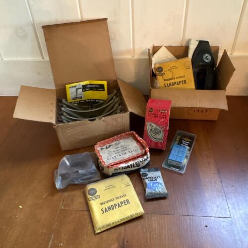 Assorted Vintage Hardware and Workshop Supplies