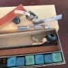 Billiard Cue Tip Repair Kit & Triangle Chalk - 3