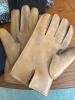 Men's Vinyl and Wool Gloves with Sugar River Fabrics Wool Scarf - 2