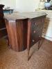 Antique Drop Leaf Sewing Table in the Federal Style - 2