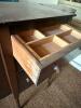 Antique Drop Leaf Sewing Table in the Federal Style - 4