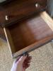 Antique Drop Leaf Sewing Table in the Federal Style - 5