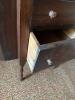 Antique Drop Leaf Sewing Table in the Federal Style - 6