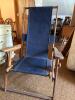 Folding Canvas and Wood Director-Style Chair - 2