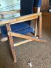 Folding Canvas and Wood Director-Style Chair - 3