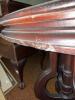 Victorian-Style Round Pedestal Side Table - 5