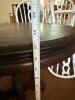 Victorian-Style Round Pedestal Side Table - 7