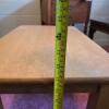 Wooden Side Table With Turned Legs - 4