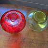 Rainbow Glass Genie Bottle and Empoli "Vogue" Style Decanter - 3