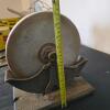 Antique Hand-Crank Sharpening Stone Grinder - 3