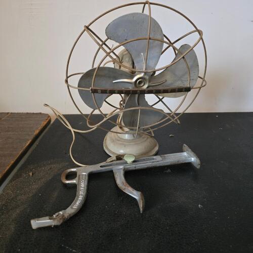 Westinghouse Vintage Electric Fan and Coulter Junior Tool