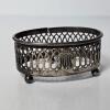 Sterling Silver Pierced Footed Open Salt Bigelow Kennard & Co.