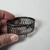 Sterling Silver Pierced Footed Open Salt Bigelow Kennard & Co. - 2