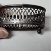 Sterling Silver Pierced Footed Open Salt Bigelow Kennard & Co. - 3