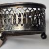 Sterling Silver Pierced Footed Open Salt Bigelow Kennard & Co. - 4