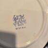 Woods Ware Patricia and Wild Rose Blue and White Dinnerware - 6