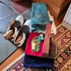 Taylor Made Green Velvet Head Model 101 Gold Putter with Golf Accessories