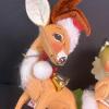 Annalee Felt Christmas Angel and Reindeer Ornaments - 4