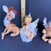 Annalee Felt Christmas Angel and Reindeer Ornaments - 5
