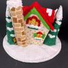 Christmas Felt Gingerbread House and Snowman Decorations - 4