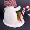Christmas Felt Gingerbread House and Snowman Decorations - 5