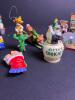 Assorted Holiday and Animal-Themed Ornament Figurines - 4