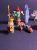 Assorted Holiday and Animal-Themed Ornament Figurines - 5