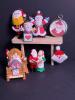 Assorted Santa Christmas Ornaments in Holiday Style