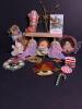 Assorted Christmas Ornament Lot in Mixed Styles