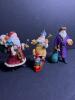 Assorted Santa Claus and Christmas Ornaments - 6