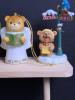 Assorted Bear Christmas Ornaments, Hallmark Keepsake Club 1994 - 4