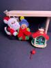 Assorted Santa Claus Christmas Ornaments - 7