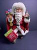 Two Santa Claus Figurines 11" - 2