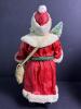 Two Santa Claus Figurines 11" - 5