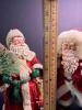 Two Santa Claus Figurines 11" - 9