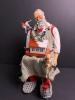 Clothique Santa's Helpers Figurine Santa with Elves and Doll - 2
