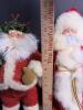 Santa Claus Figures in Holiday Attire 12" - 7