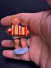 Erzgebirge Expertic German Painted Wooden Angel Figurines from mid-1960s - 2