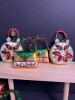 Adorable Handbag-Shaped and Finial-Form Glass Christmas Ornaments Lot - 3