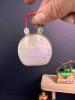 Adorable Handbag-Shaped and Finial-Form Glass Christmas Ornaments Lot - 4