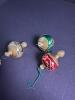 Adorable Handbag-Shaped and Finial-Form Glass Christmas Ornaments Lot - 5